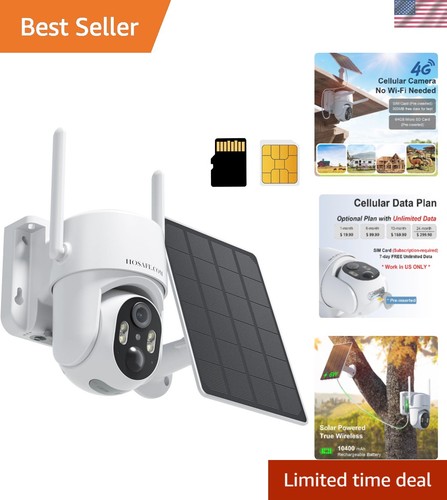 Lte cellular camera - 4g,